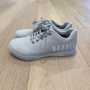 NOBULL Womens Superfabric Trainers Grey Workout Gym Shoes Sneakers Size US 6